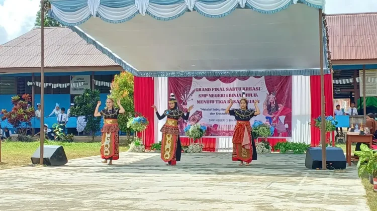 Semarak Grand Final Sabtu Kreasi SMPN 1 Binjai Hulu
